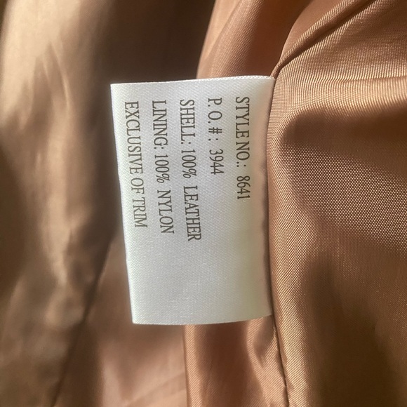 Margaret Godfrey suede long length leather jacket/trench. - Picture 7 of 9